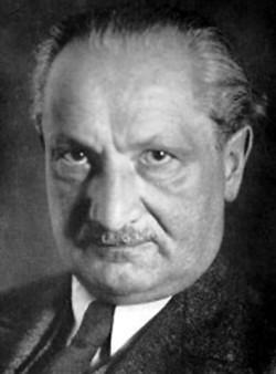 Portrait of Martin Heidegger